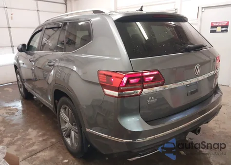 2019 Volkswagen Atlas 3.6L V6 Se W/Technology R-Line from USA, damaged, VIN 1V2XR2CA8KC504302